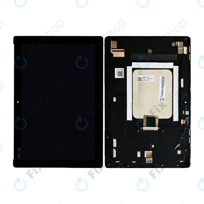 Asus ZenPad 10 Z301M (P028) - LCD Kijelző + Érintőüveg + Keret (Kék - Gold) Genuine Service Pack