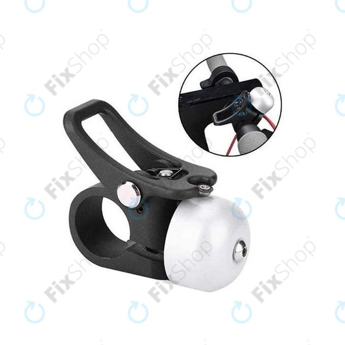 Xiaomi Mi Electric Scooter 1S, 2 M365, Essential, Pro, Pro 2 - Csengő (Grey) - C002550002800 Genuine Service Pack