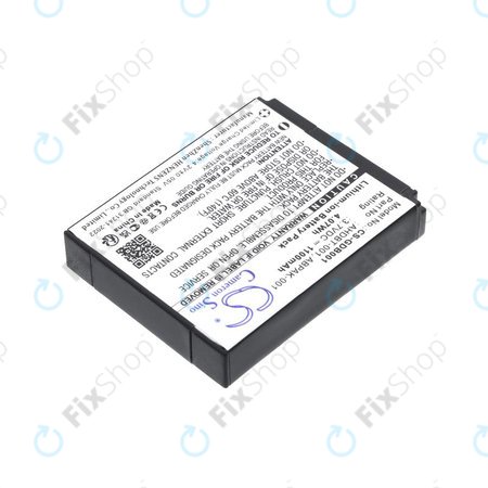 Akkumulátor GoPro HD Hero, Hero2, 1100mAh, Li-Ion, 3.7V, AHDBT-001, HQ