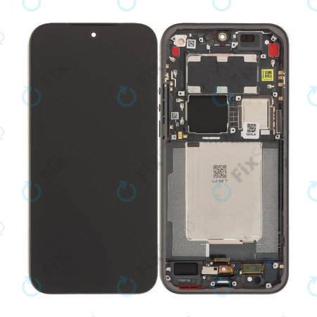 Kijelző OLED Xiaomi 17 Ultra, Black, Érintőüveg kerettel