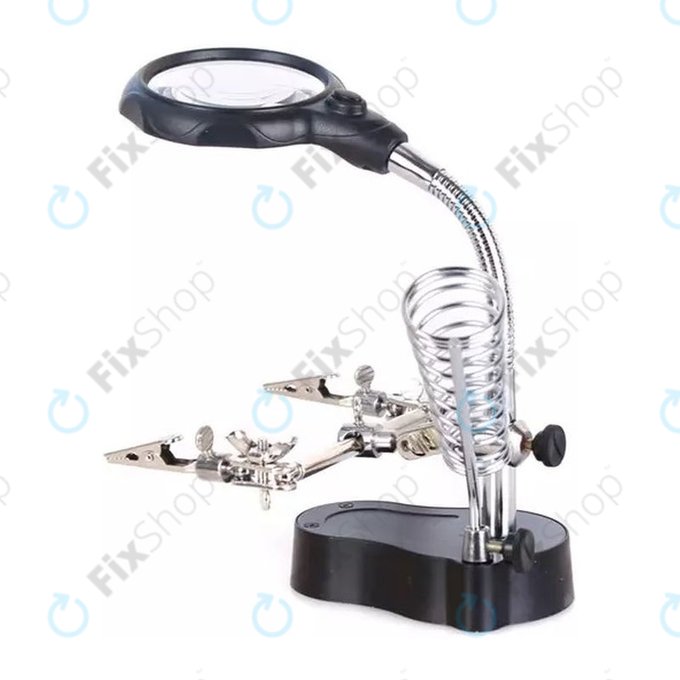 Zeno Desk D3 - Harmadik Kéz Nagyítóval