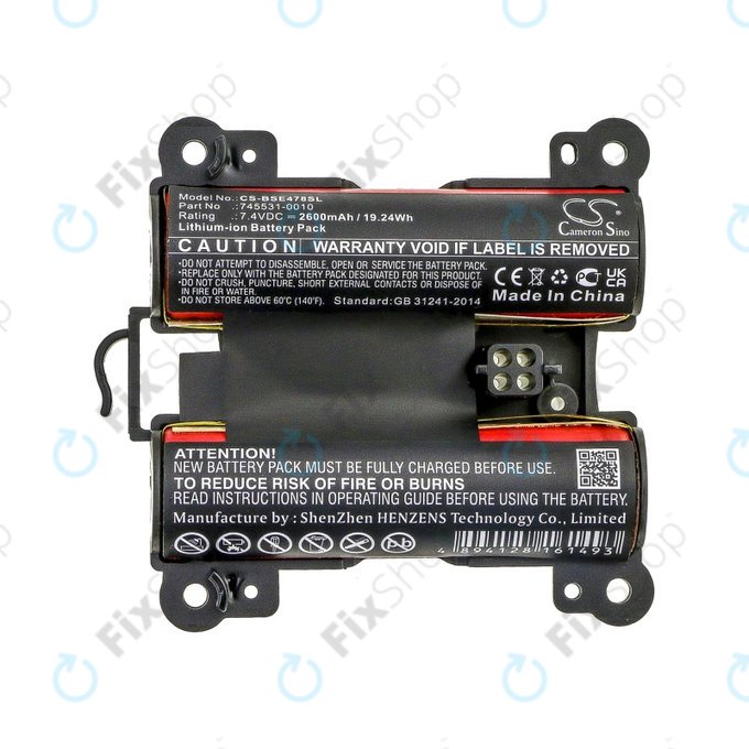 Bose SoundLink Revolve+ - Akkumulátor 745531-0010 Li-Ion 2600mAh HQ