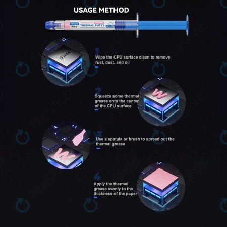 iFixes i506 Pink Performance Thermal Compound - hővezető paszta telefonhoz/tablethez, 50g