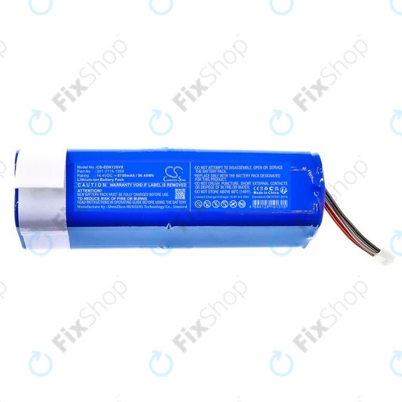 Ecovacs Deebot X-series, T-series, N-series - Akkumulátor 201-2115-1959 Li-Ion 14.4V 6700mAh HQ