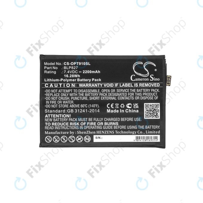 OnePlus 9 Pro - Akkumulátor BLP827 2200mAh HQ