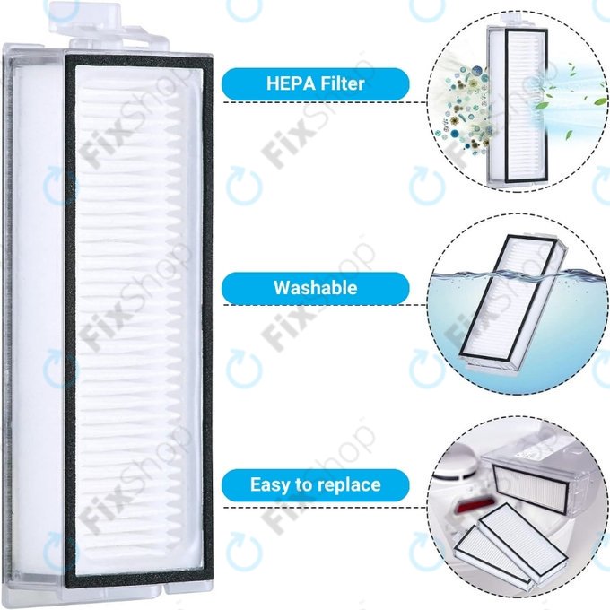 Xiaomi Roborock Q7, Q7+, Q7 Max, Q7 Max+, T8 - Kiegészítő Készlet (Fehér)