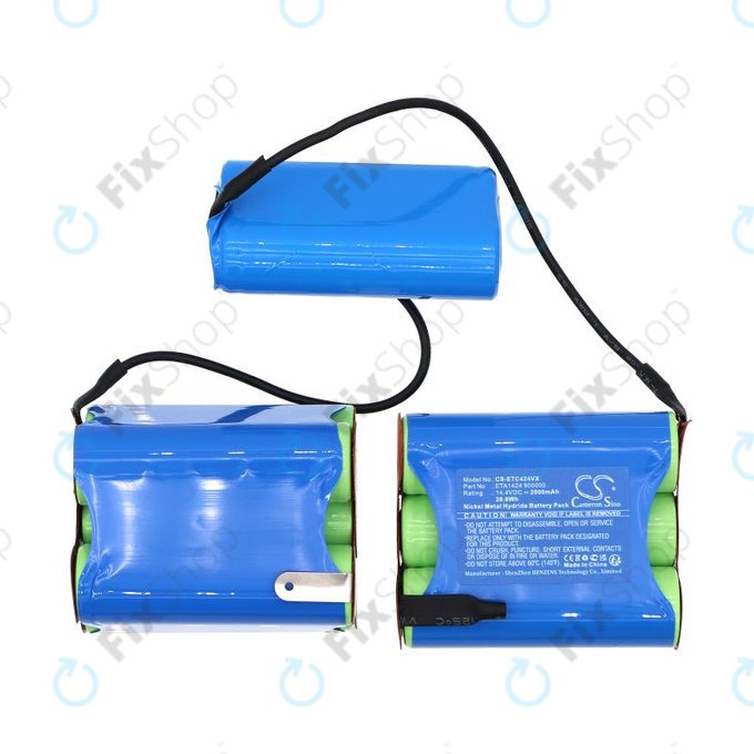 Akkumulátor ETA 1424 Carsha, 2000mAh, Ni-MH, 14.4V, ETA1424 900000, HQ
