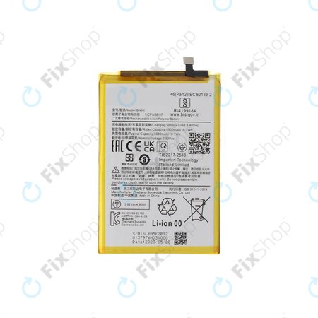 Xiaomi Redmi 12 23053RN02A 23053RN02Y 23053RN02I - Akkumulátor 5000mAh