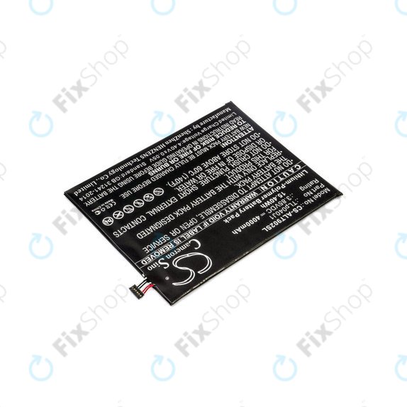 Akkumulátor Alcatel 8082, Alcatel 9024w, 4000mAh, Li-Pol, 3.85V, TLp040J1, HQ
