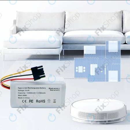 Xioami Mi Robot Vacuum Mop 2 Lite, E10 - Akkumulátor N011-4S1P Li-Ion 14.4V 2600mAh