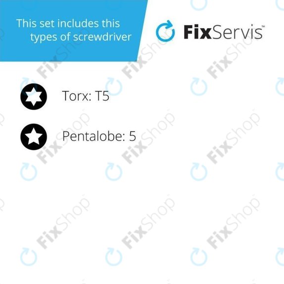 Csavarhúzó Készlet - Pentalobe PL4 + Torx T5 (MacBook)