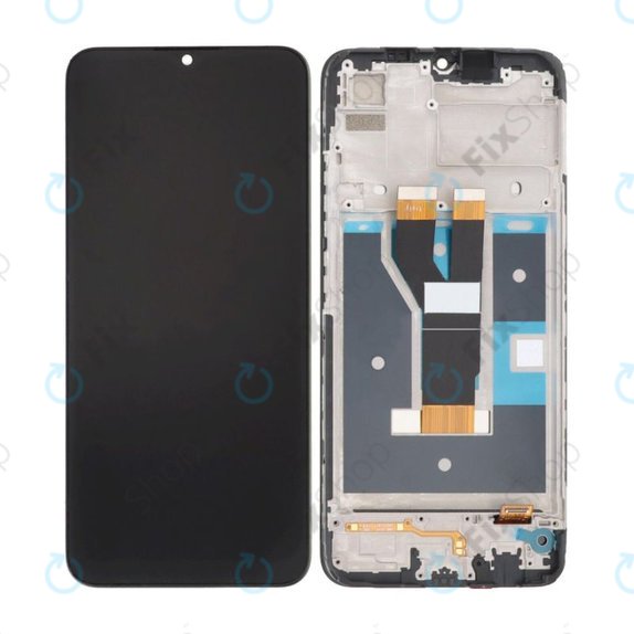 Realme C11 2021 RMX3231 - LCD Kijelző + Érintőüveg + Keret TFT