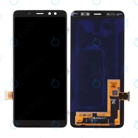 Samsung Galaxy A8 A530F (2018) - LCD Kijelző + Érintőüveg - GH97-21406A, GH97-21529A Genuine Service Pack
