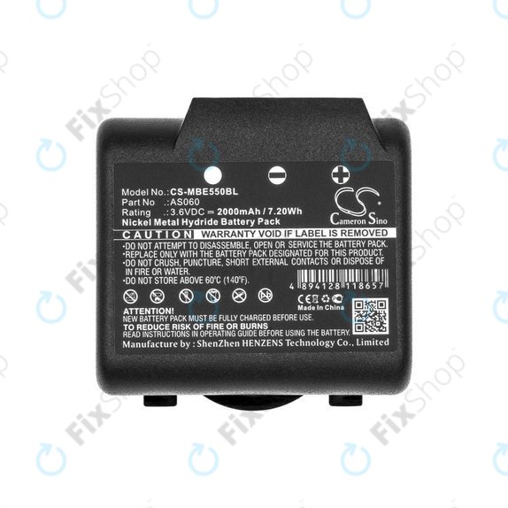 Akkumulátor Imet BE5500, 2000mAh, Ni-MH, 3.6V, AS060, HQ