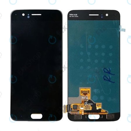OnePlus 5 - LCD Kijelző + Érintőüveg (Black) TFT