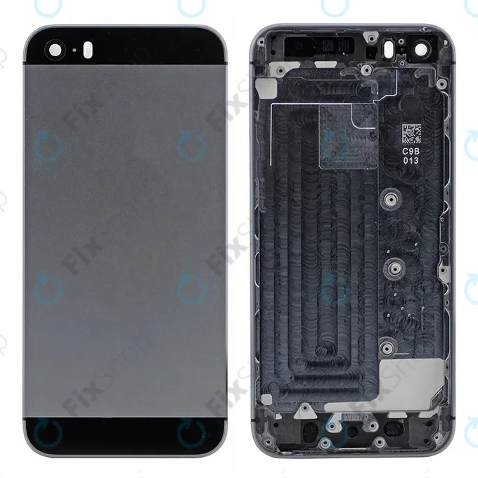 Apple iPhone 5S - Hátsó Ház (Space Gray)