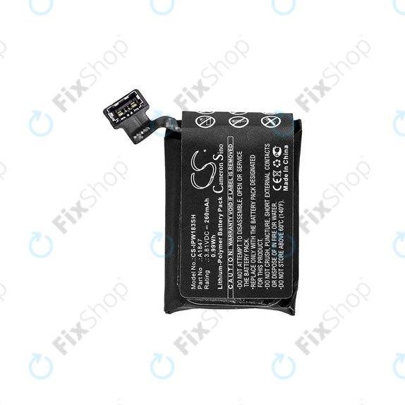 Apple Watch 3 38mm - Akkumulátor A1847 (GPS Version) 260mAh HQ