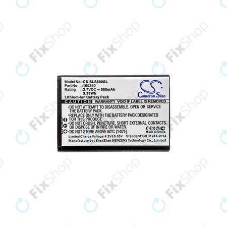 Akkumulátor Steelseries 61298rx, Siberia 840, 900mAh, Li-Ion, 3.7V, 160240, HQ