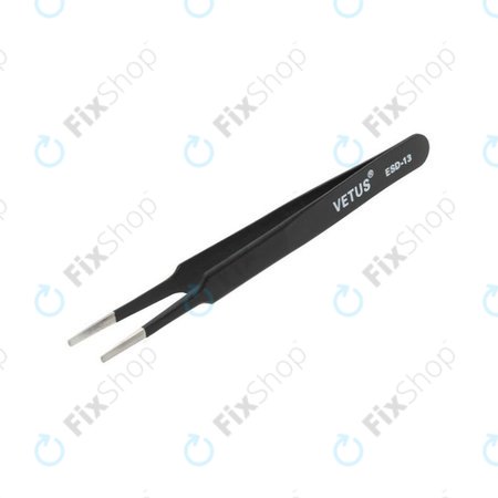 Vetus ESD-13 - Fém Csipesz (Antisztatikus) - Egyenes Hegyű (115mm)