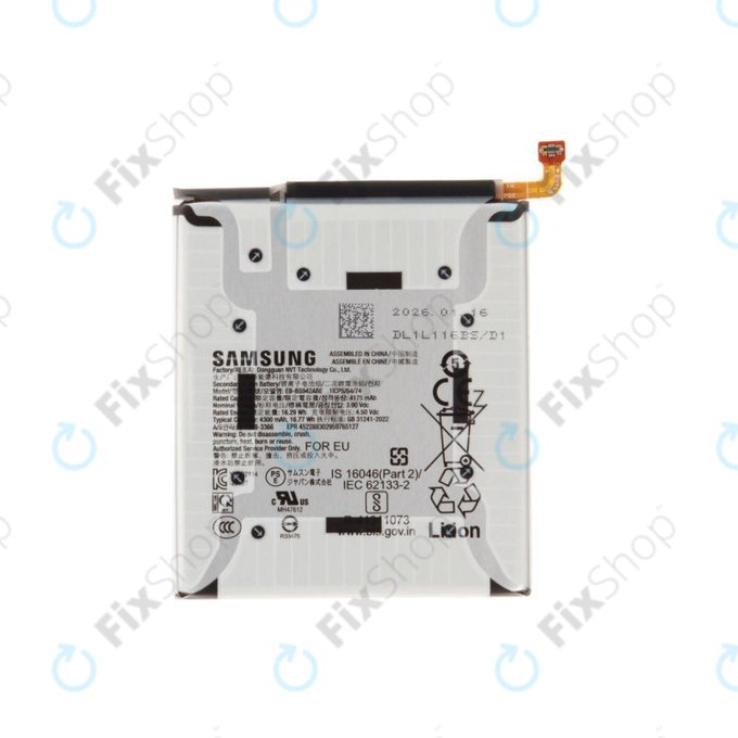Akkumulátor Samsung S26, EB-BS942ABE, GH82-39193A, Genuine Service Pack