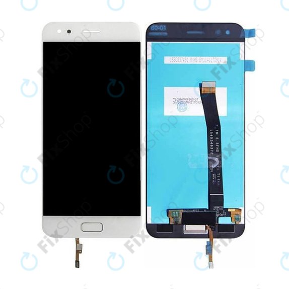 Asus Zenfone 4 ZE554KL - LCD Kijelző + Érintőüveg (White) TFT