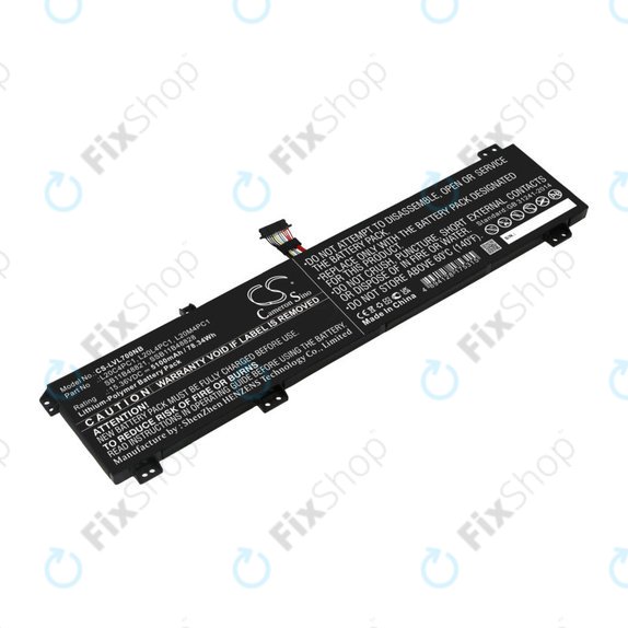 Akkumulátor Lenovo Legion 5, 5 Pro, 7, 7i, R7000p, 5100mAh, Li-Pol, 15.36V, L20C4PC1, HQ