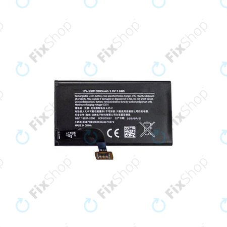 Nokia Lumia 1020 - Akkumulátor BV-5XW 2000mAh