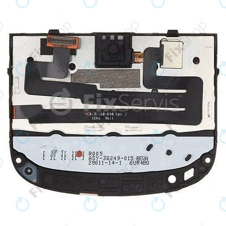 Blackberry Bold Touch 9900 - A billentyűzet kész - fehér