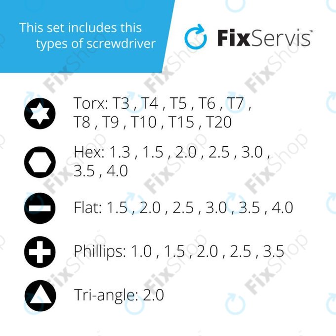 Jakemy JM-8139 - Szerviz Szerszám Készlet 45in1