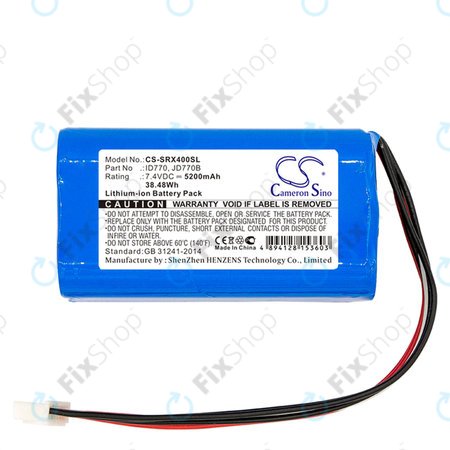 Akkumulátor Sony Srs-Xb40, Srs-Xb41, 5200mAh, Li-Ion, 7.4V, ID770, HQ