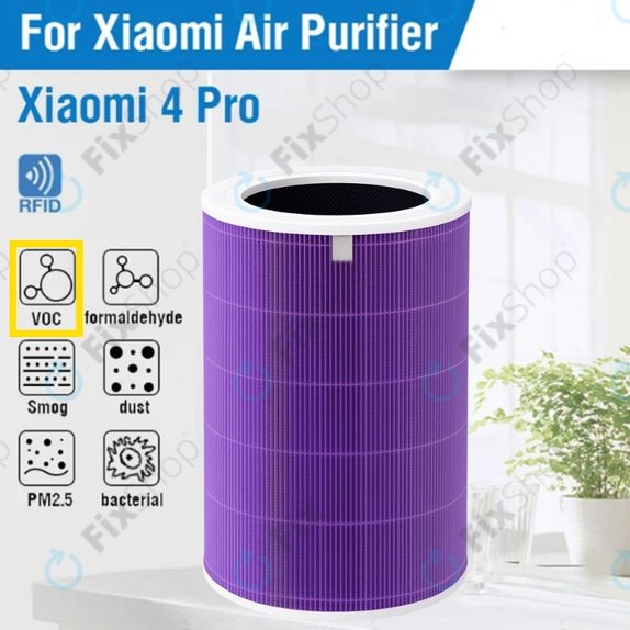Xiaomi Mi Mijia Air Purifier 4 Pro - HEPA szűrő (Szagszűrő) (Lila)