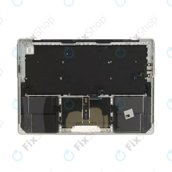 Felső billentyűzetkeret MacBook Pro 14", A2442 (2021), A2779 (2023), US billentyűzettel és akkumulátorral, Silver, 661-32211, Genuine Apple