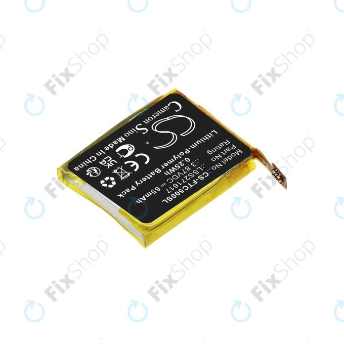 Akkumulátor Fitbit Charge 5, 65mAh, Li-Pol, 3.87V, LSS271617, HQ