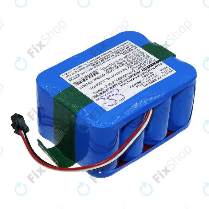 Akkumulátor Sencor SVC9031BK, Bobsweep, Carneo, Samba, Vileda, Wisdom, 3000mAh, Ni-MH, 14.4V, YX-NI-022144-COR, HQ