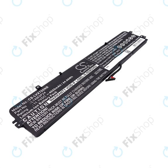 Akkumulátor Lenovo Ideapad 700, Legion Y520, R720, 4050mAh, Li-Ion, 11.1V, L14M3P24, HQ