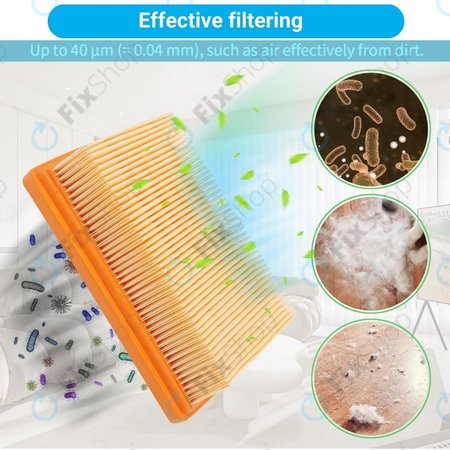 Kärcher WD-series, MV-series, KWD-series - Lapos Porszűrő