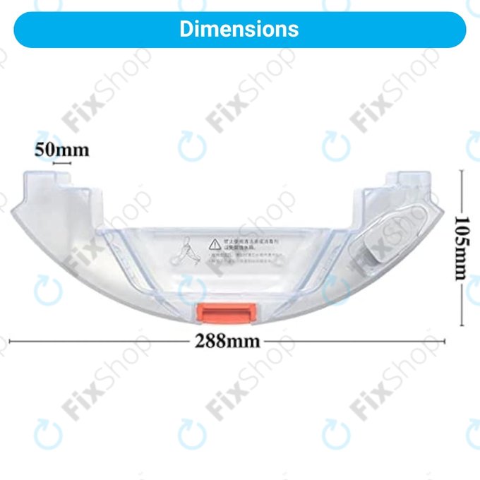 Xiaomi Roborock S5 Max, S6 MaxV, T7, T7 Pro - Víztartály