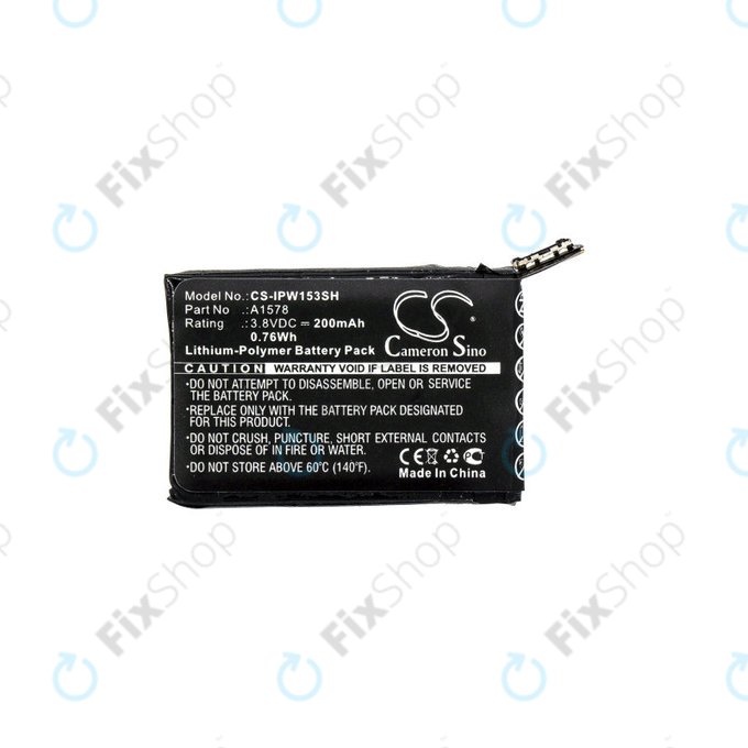Apple Watch 1 38mm - Akkumulátor A1578 200mAh HQ