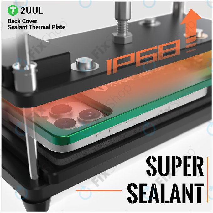 Hőpréselő lap hátlap ragasztáshoz, 2UUL DA68, 2db/csomag