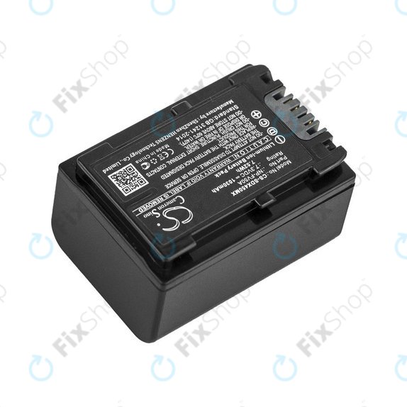 Akkumulátor Sony FDR-AX33, 40, 45, 53, 60, 700, P33, HDR-CX450, 625, 1030mAh, Li-Ion, 7.3V, NP-FV50A, HQ
