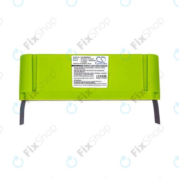 iRobot Roomba 600, 800, 900-series - Akkumulátor 4502233, 4374392, 2130LI Li-Ion 14.4V 4000mAh HQ