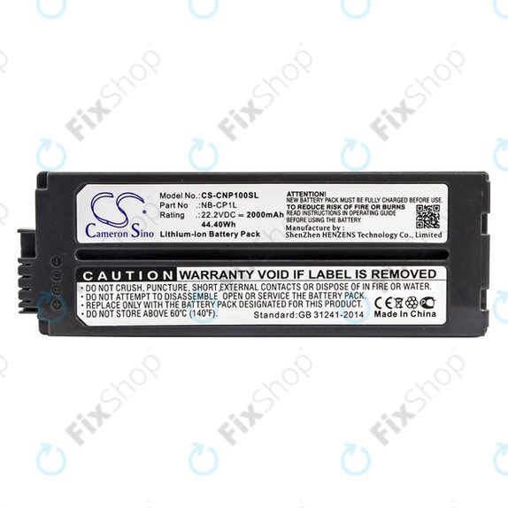 Akkumulátor Canon Selphy CP, 2000mAh, Li-Ion, 22.2V, NB-CP1L, HQ
