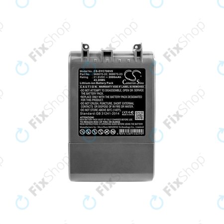 Dyson V7 - Akkumulátor 968670-02, 968670-03 Li-Ion 21.6V 2000mAh HQ