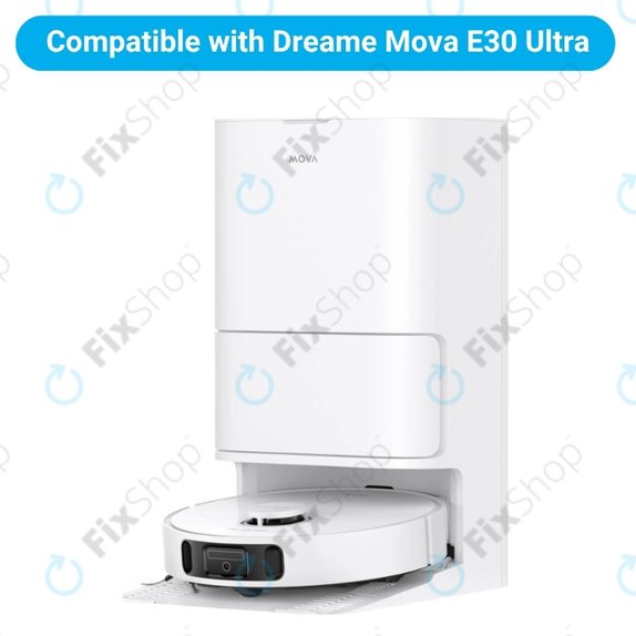 Pótalkatrész készletXiaomi Dreame Mova E30 Ultra (2x Főkefe, 4x Szűrő, 4x Oldalkefe, 8x Felmosórongy, 4x Porzsák)