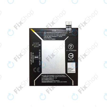 Google Pixel 3a - Akkumulátor G020E-B 3000mAh - G823-00105-01 Genuine Service Pack
