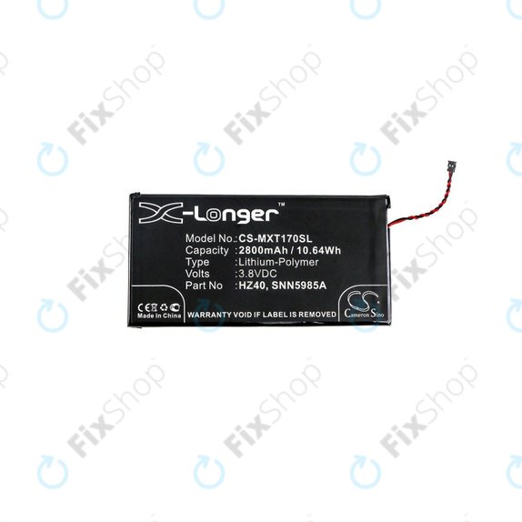 Motorola Moto Z2 Play XT1710-09 - Akkumulátor HZ40 2800mAh HQ