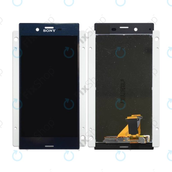 Sony Xperia XZ F8331 - LCD Kijelző + Érintőüveg (Forest Blue) - 1304-9085 Genuine Service Pack