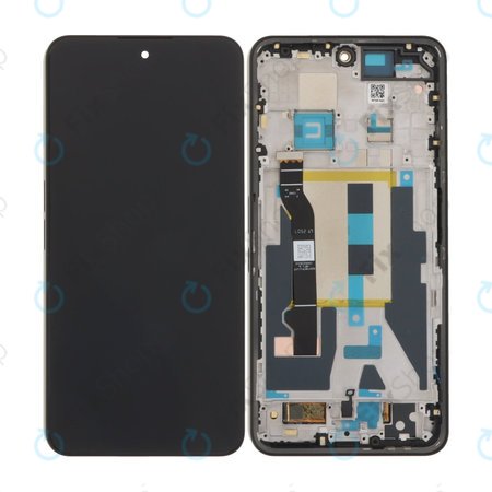 Nothing Phone (3a) Pro - LCD Kijelző + Érintőüveg + Keret (Black) OLED