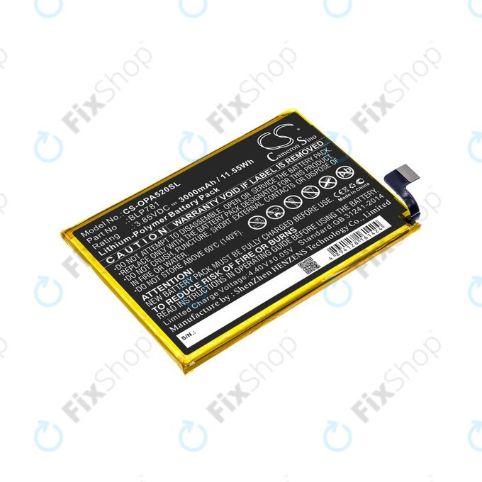 Oppo A52 - Akkumulátor BLP781 3000mAh HQ