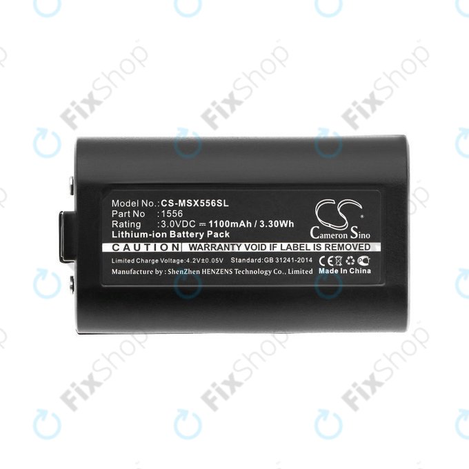 Akkumulátor Microsoft Xbox One Wireless Controller, Xbox One S, X, Elite Controller, 1556, 1100mAh, Li-Ion, 3V, 1556, HQ